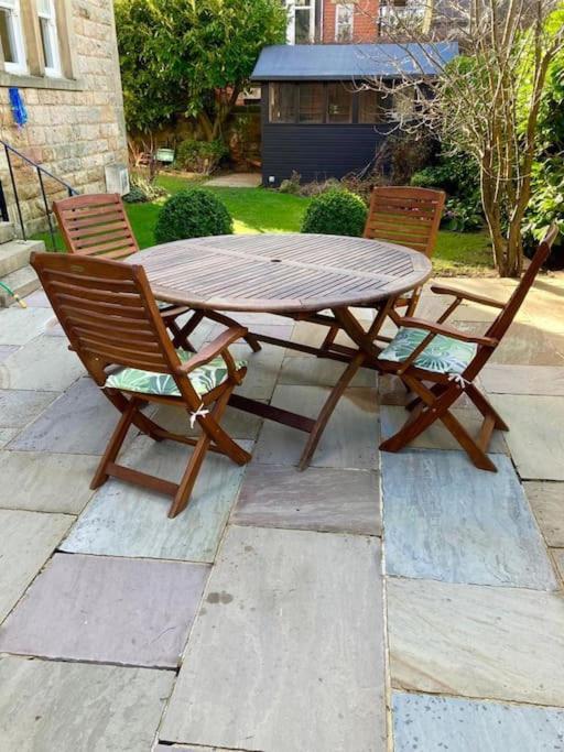 Garden Apartment, Central Harrogate With Parking Exterior foto